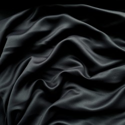 Светозатемняющая ткань для штор &quot;Блэкаут&quot; 95% (Blackout), цвет Черный (на отрез)  в Владивостоке