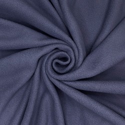 Ткань Флис Односторонний 130 гр/м2, цвет Темно-серый (на отрез)  в Владивостоке